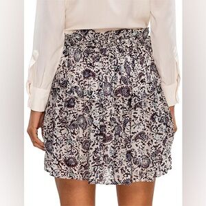 Isabel Marant Floral Mini Skirt 100% Cotton XS/S